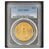1925 St. Gaudens MS63 $20.00 Gold Double Eagle