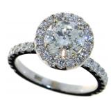14kt Gold 2.37 ct Round Brilliant Diamond Ring