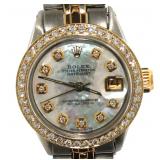 Oyster Perpetual Lady Datejust 26 Rolex w/Diamond