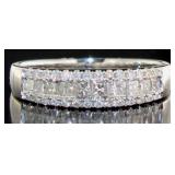 14kt Gold Princess Cut 3/4 ct Diamond Ring