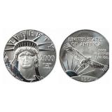 2000 American Platinum Eagle $50 Coin