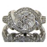 10kt Gold Brilliant 1.00 ct Diamond Ring