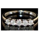 10kt Gold Brilliant 1/2 ct Diamond Wedding Ring