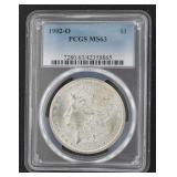 1902 New Orleans MS63 Morgan Silver Dollar