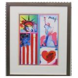 Patriotic Series Giclee By Peter Max