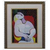 The Dream Giclee By Pablo Picasso