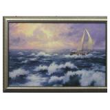 New Horizons Giclee On Canvas By Thomas Kinkade