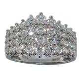 14kt Gold Brilliant 2.00 ct Diamond Cocktail Ring