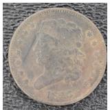 1833 Classic Liberty Head Copper Half Cent