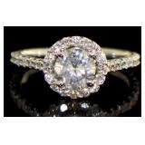 14kt Gold 1.51ct Round Brilliant Diamond Ring