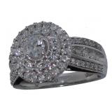 10kt Gold 1.25 ct Round Brilliant Diamond Ring