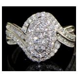 10kt Gold 1.00 ct Round Brilliant Diamond Ring