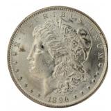 1896 Philadelphia Gem BU Morgan Silver Dollar