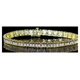 Brilliant 1.00 ct Antique Style Diamond Braceet
