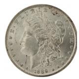 1889 Philadelphia BU Morgan Silver Dollar