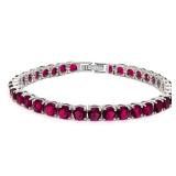 Brilliant 14.50 ct Ruby Tennis Bracelet
