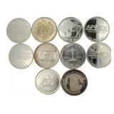 One Ounce: Vintage .999 Fine Silver Coin
