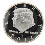 2016 Trump Clad Silver Proof Coin