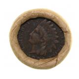 Estate Roll (50) Mixed Date Indian Head Cents