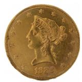 1880 Liberty Head $10.00 Gold Eagle