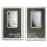 One Ounce: Valcambi .999 Fine Platinum Bar
