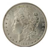 1884 Philadelphia Gem BU Morgan Silver Dollar