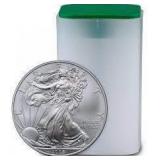 2008: US Mint American Eagle Silver Dollar Roll