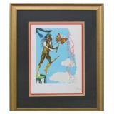 Madame Butterfly Print Plate Signed S Dali