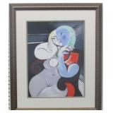 Nude Woman In Red Chair Giclee Pablo Picasso
