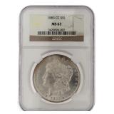 1883 MS63 Carson CIty Morgan Silver Dollar