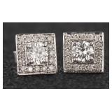 14kt Gold 1.50 ct Brilliant Pave