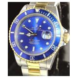 Oyster Perpetual 16803 Rolex Submariner Wristwatch