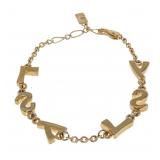YSL Logo Charm Bracelet