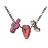 Chanel CC mark, Clover, Heart Pendent Necklace