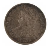1829 Capped Bust Silver Half Dollar