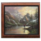 Almost Heaven Giclee by Thomas Kinkade