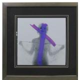 Marilyn Monroe Purple Cross by Bert Stern