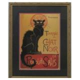 Tournee De Chat Noir by Steinlen