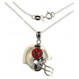 Houston Texans Helmet Necklace