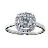 14kt Gold 1.26ct Round Brilliant Diamond Ring