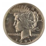 1921 High Relief Peace Silver Dollar *KEY Date