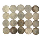 Mixed Date: High Grade Peace Silver Dollar