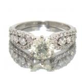 14kt Gold 2.01 ct Round Brilliant Diamond Ring