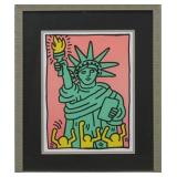 Liberty Giclee by Keith Haring