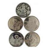 One Ounce: VIntage .999 Fine Silver Christmas Coin