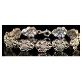 Stunning Pear Shape Diamond Bracelet