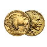 2021 US Mint .999 Fine Gold One Ounce Buffalo