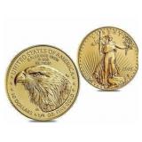 2021 Type 2 American Eagle $10.00 Gold Coin