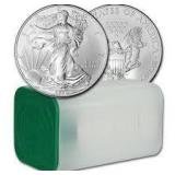 2009 US Mint Tube American Silver Eagle