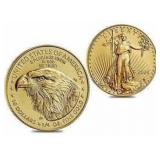 2021 Type 2 American Eagle $10.00 Gold Coin